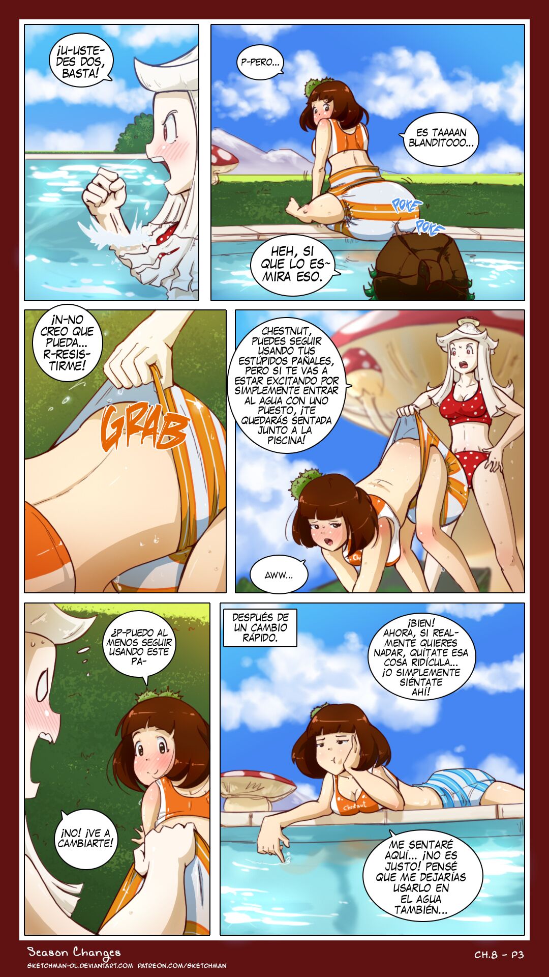 Season Changes  - COMIC ESPANOL / SketchMan-DL image number 2