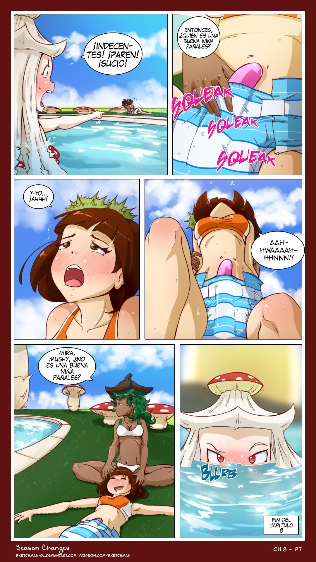 Season Changes  - COMIC ESPANOL / SketchMan-DL image number 6