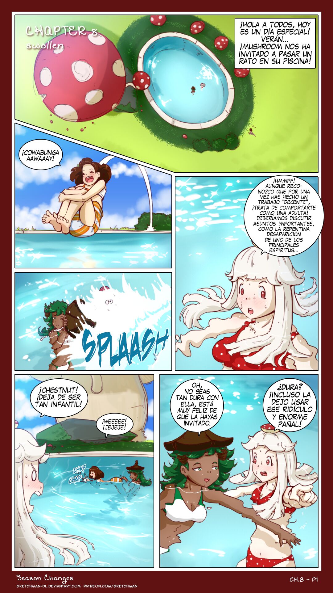 Season Changes  - COMIC ESPANOL / SketchMan-DL