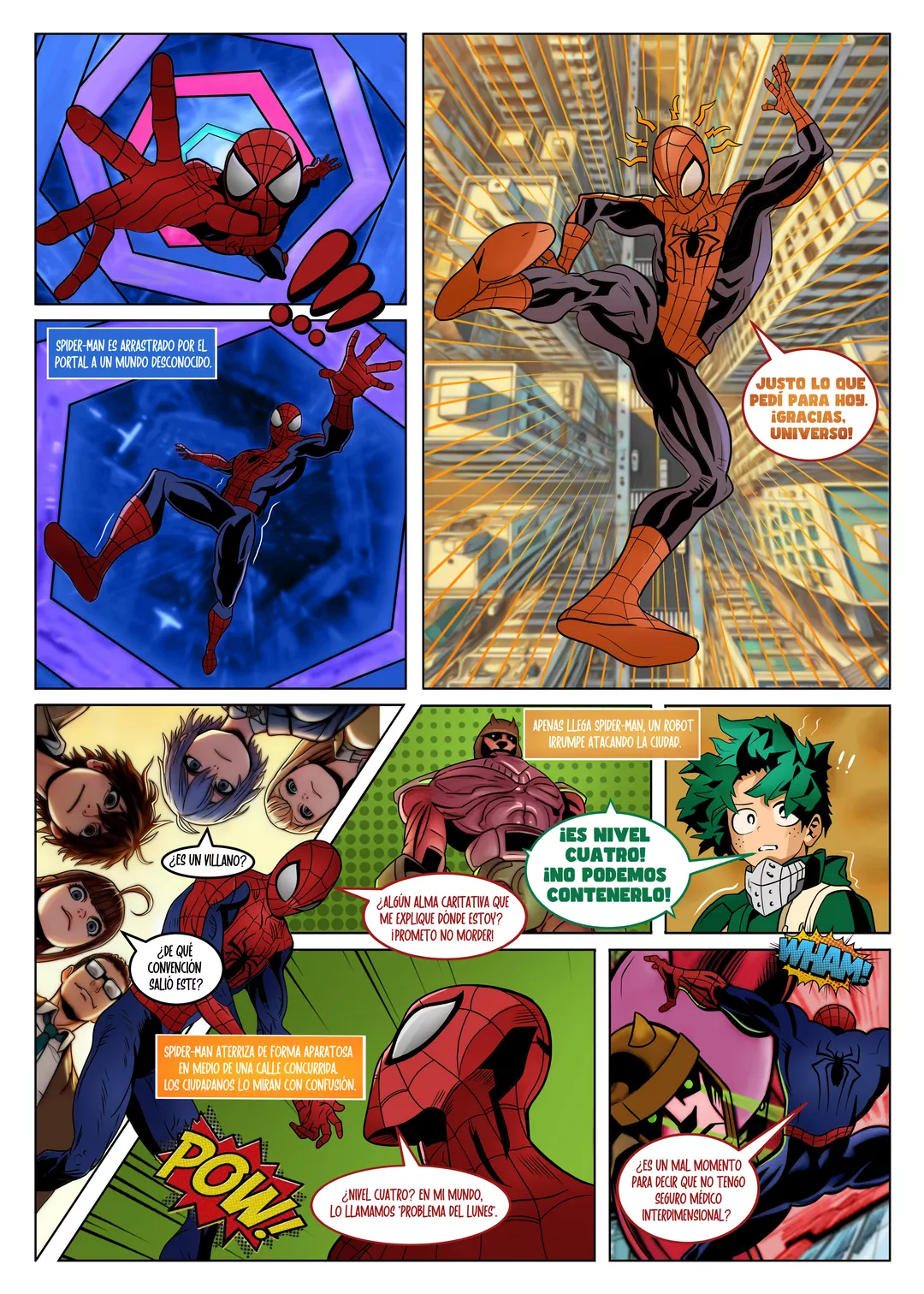 Mina Ashido x Spider-Man image number 2