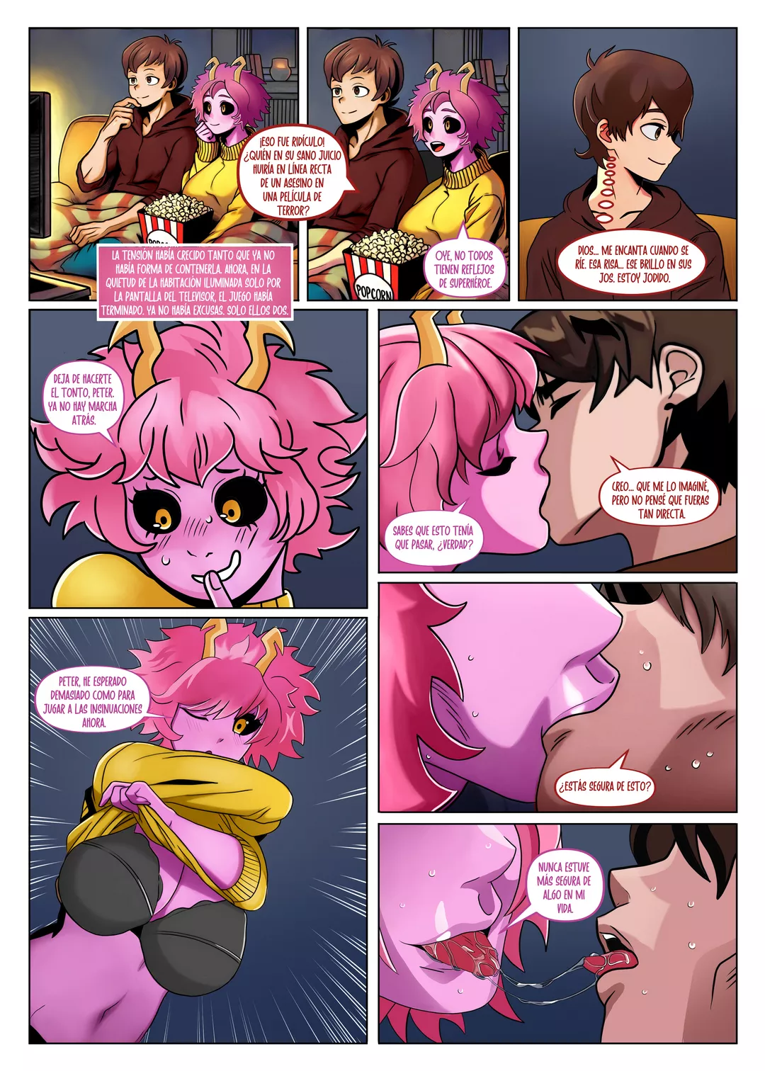 Mina Ashido x Spider-Man image number 16