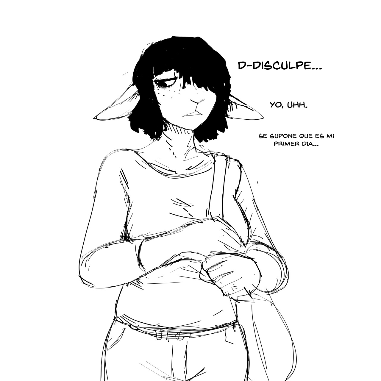 Boss Lamb - A clumsy maid