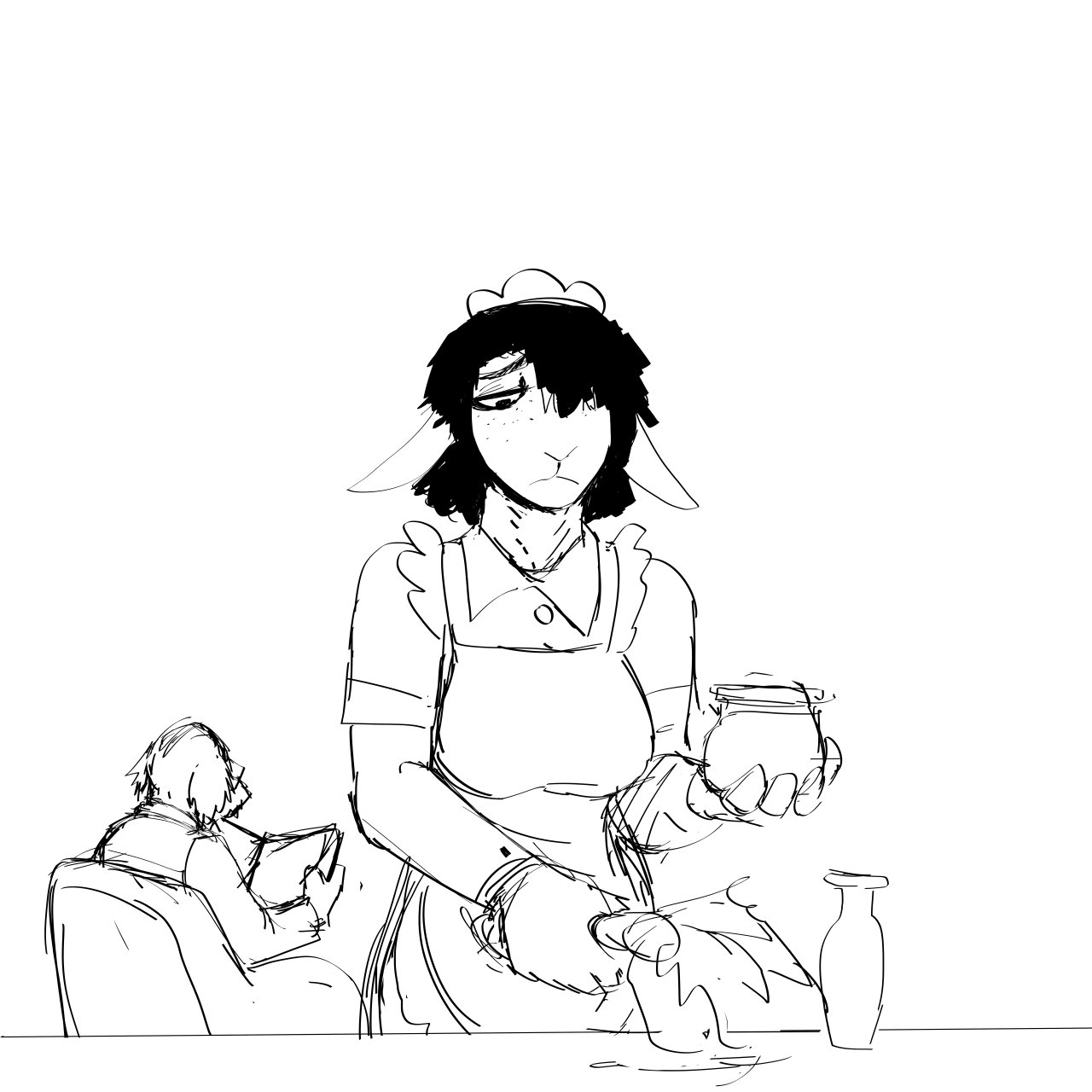 Boss Lamb - A clumsy maid image number 18