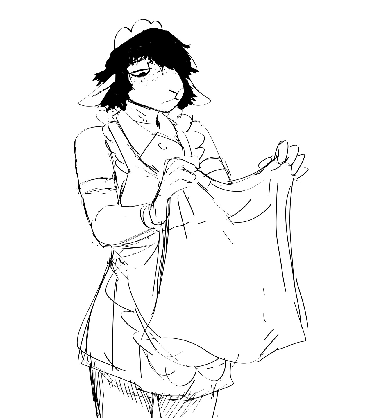 Boss Lamb - A clumsy maid image number 1