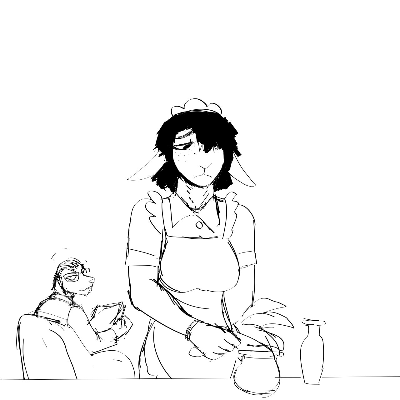 Boss Lamb - A clumsy maid image number 19