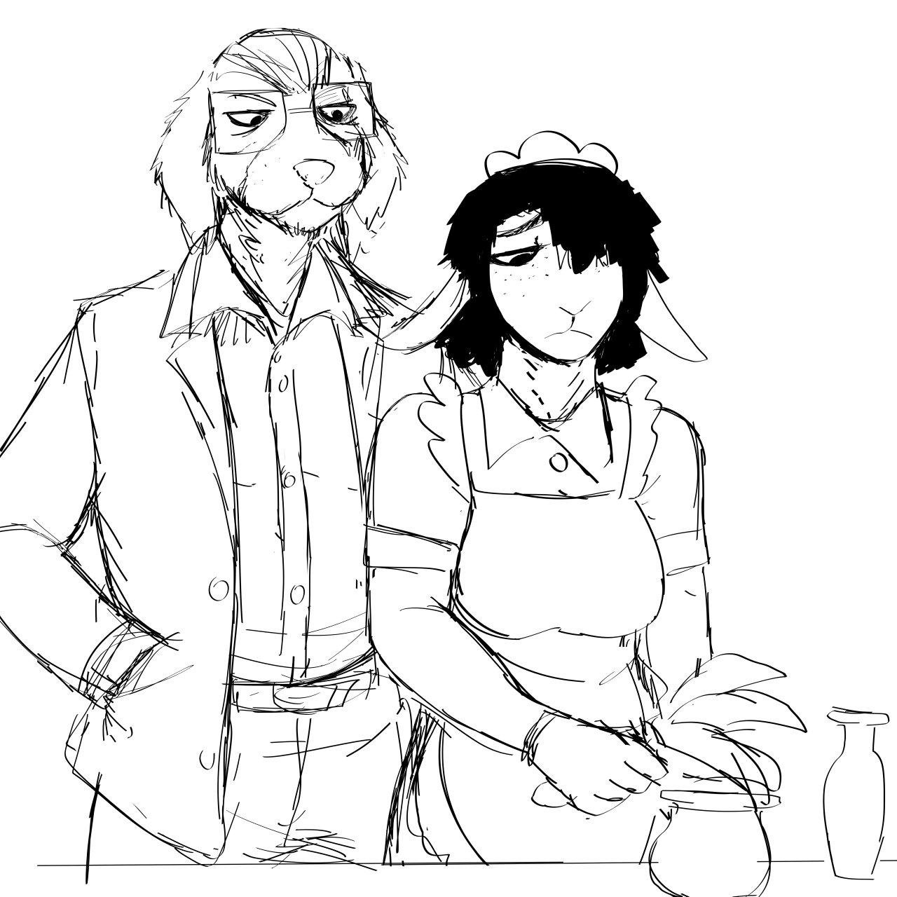 Boss Lamb - A clumsy maid image number 21