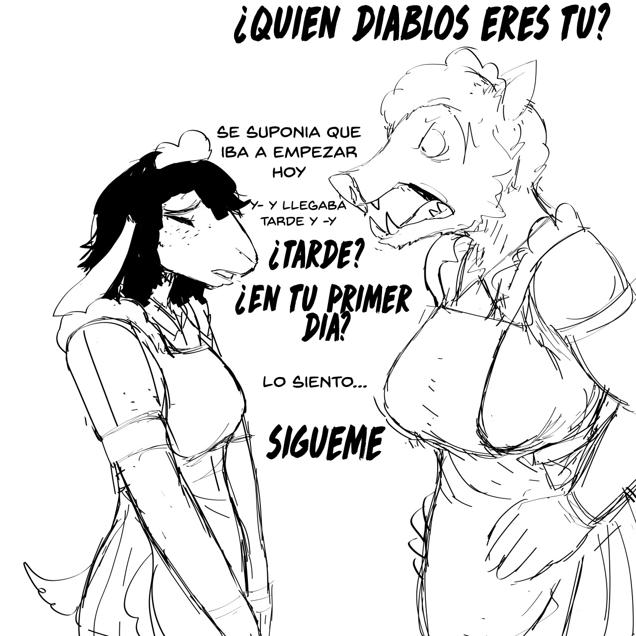 Boss Lamb - A clumsy maid image number 2