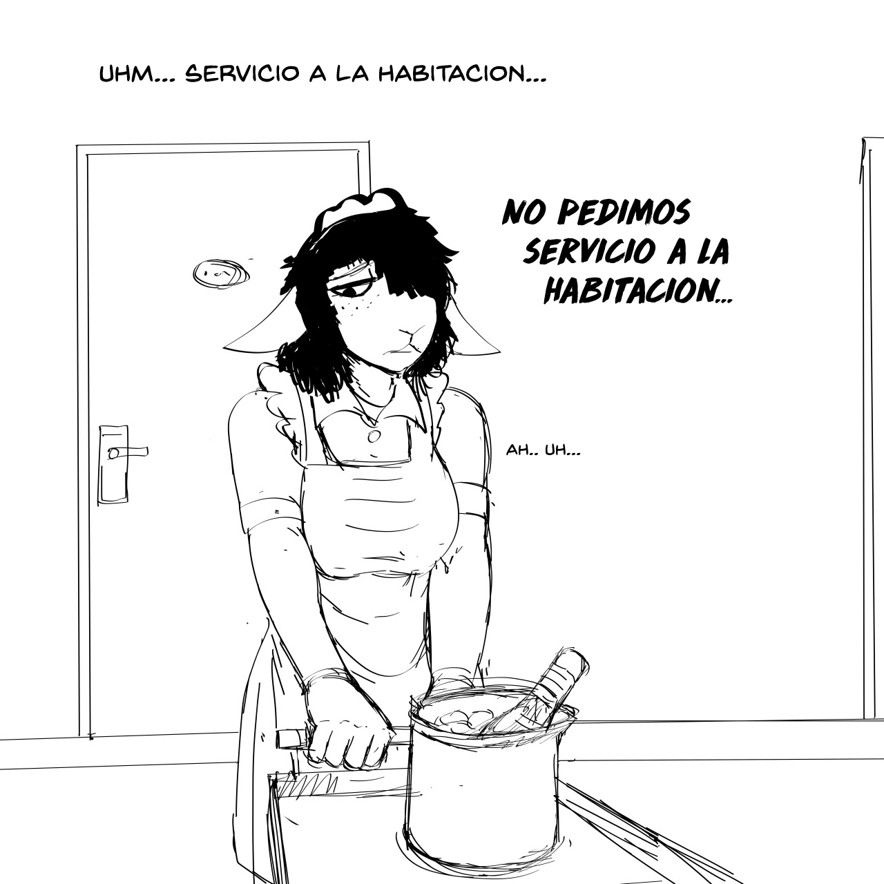 Boss Lamb - A clumsy maid image number 5