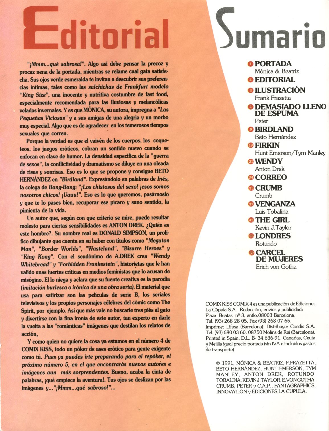 Kiss Comix 004 image number 1