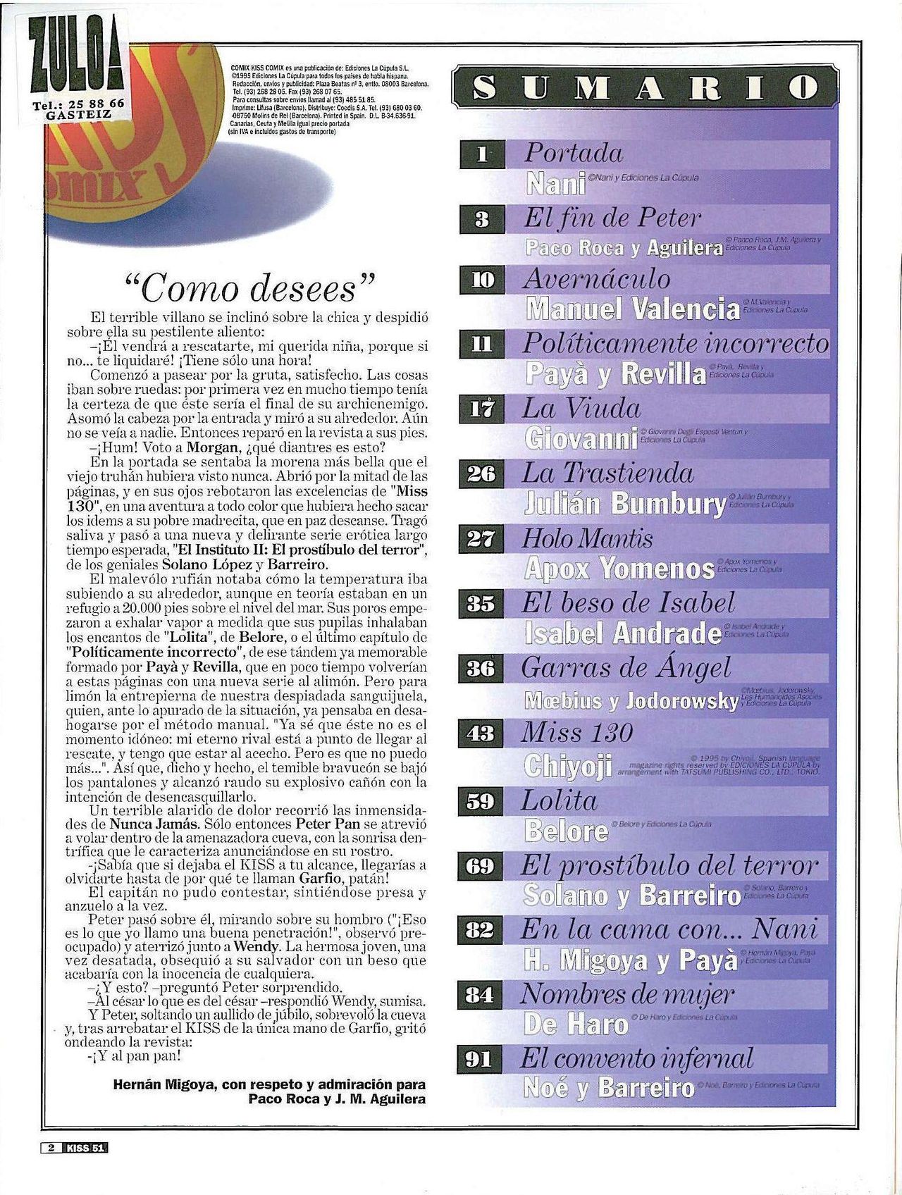 Kiss comix 051 image number 1