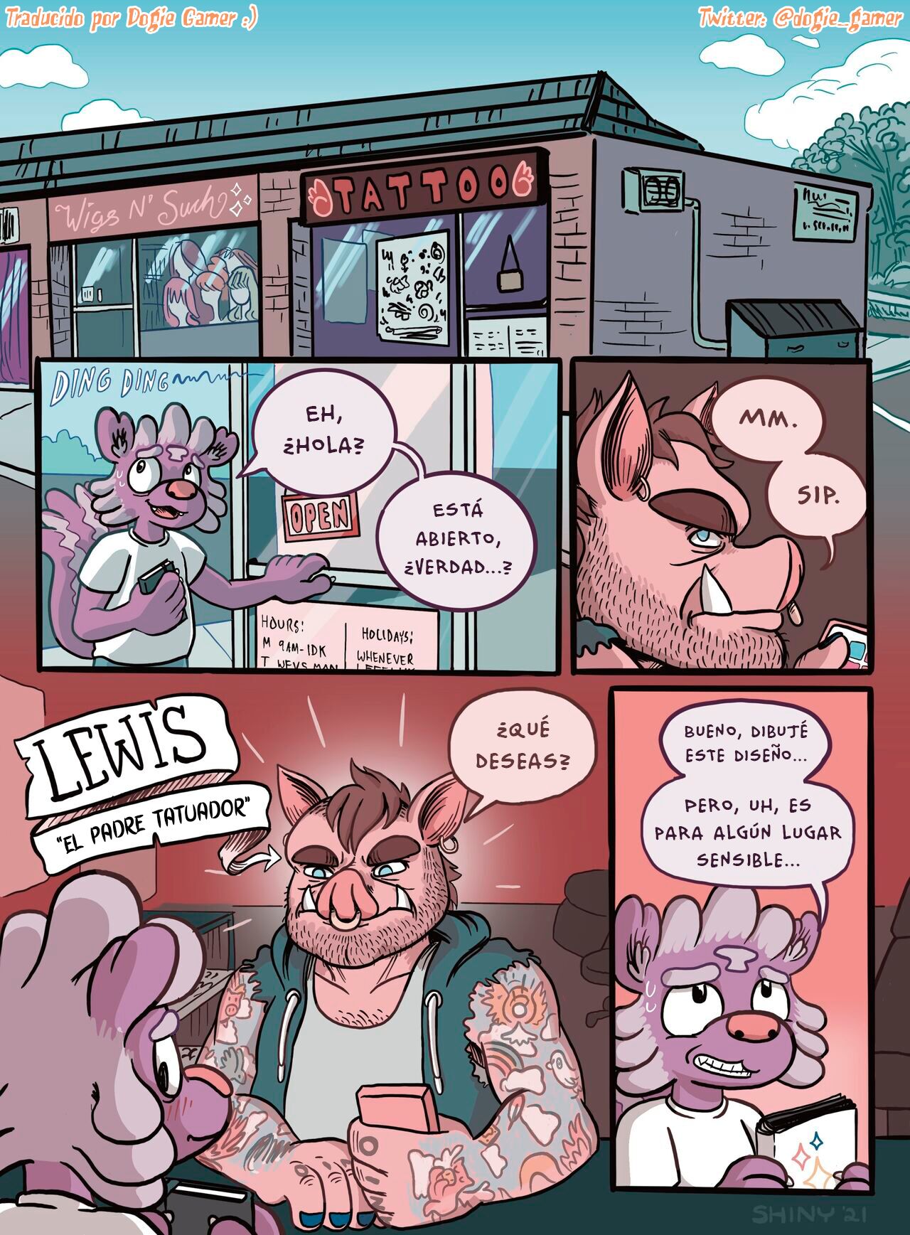 Shiny Gets Inked