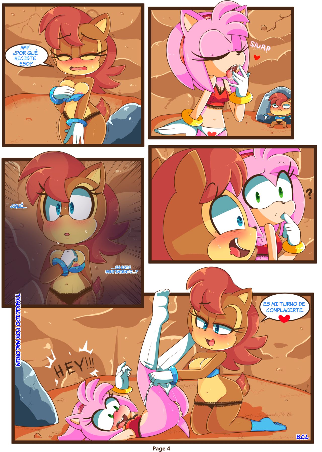 Sally & Amy in The Forbidden fruit  En La Fruta Prohibida image number 4