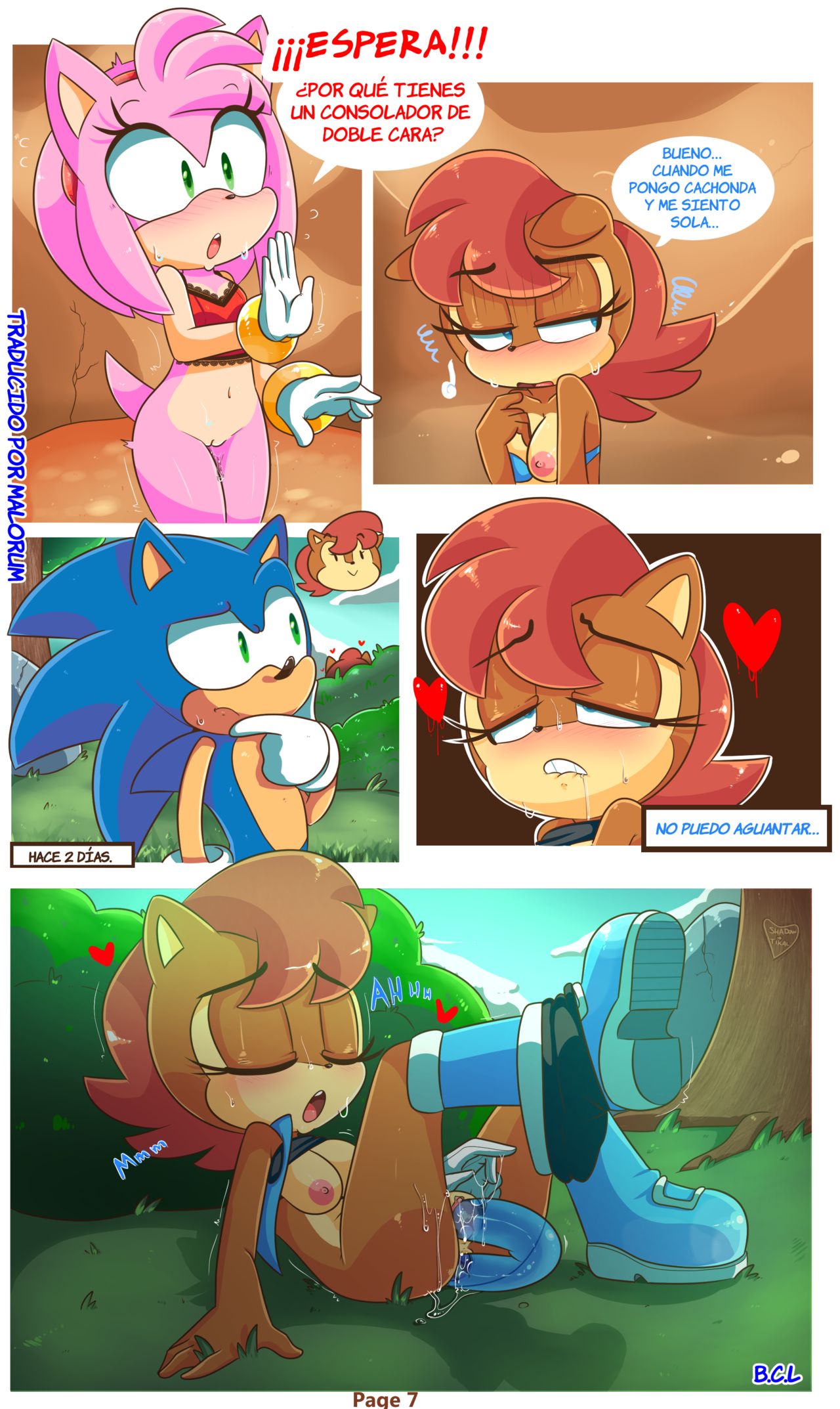 Sally & Amy in The Forbidden fruit  En La Fruta Prohibida image number 7