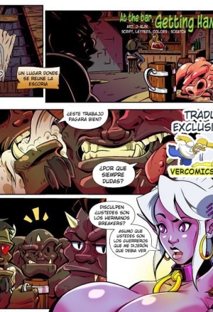 At the bar, Getting Hammered.