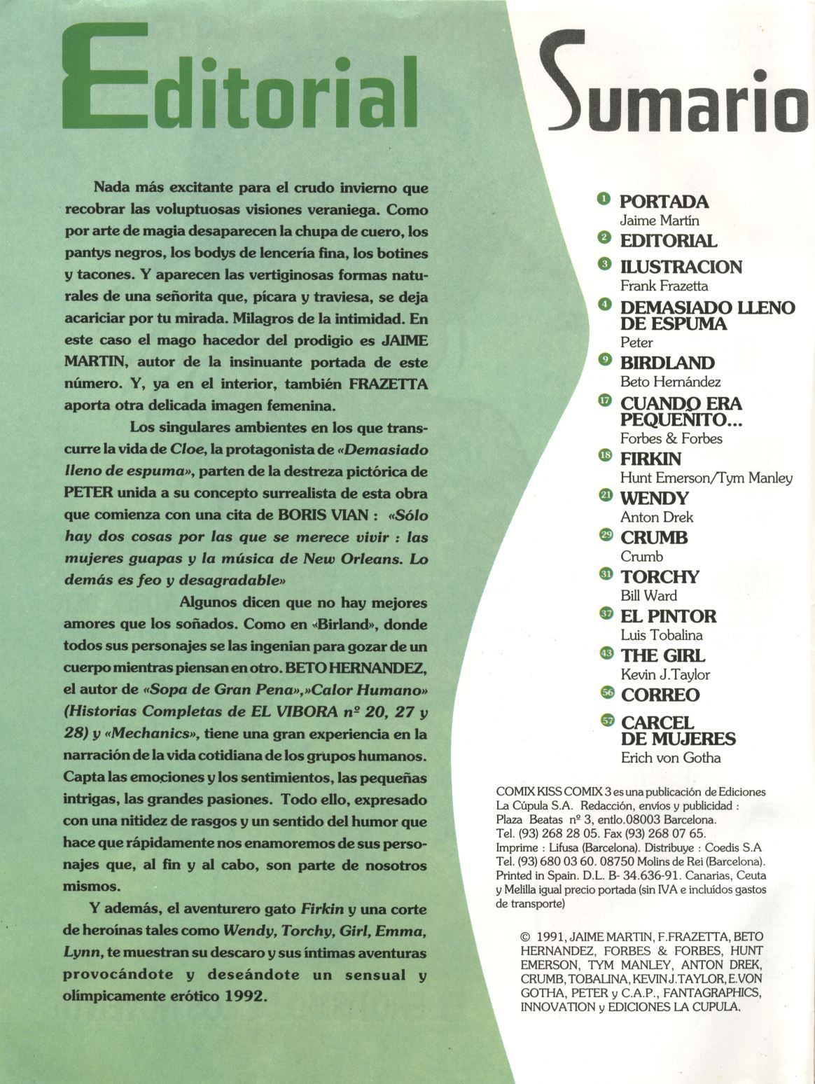 Kiss comix 003 image number 1