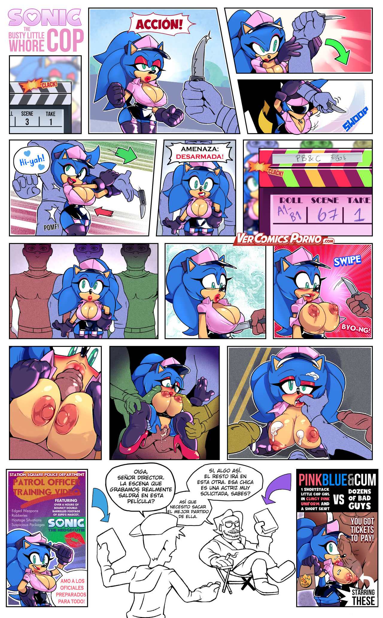 Sonic The Whore Cop image number 9