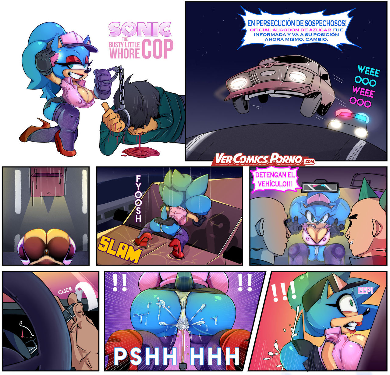 Sonic The Whore Cop image number 16