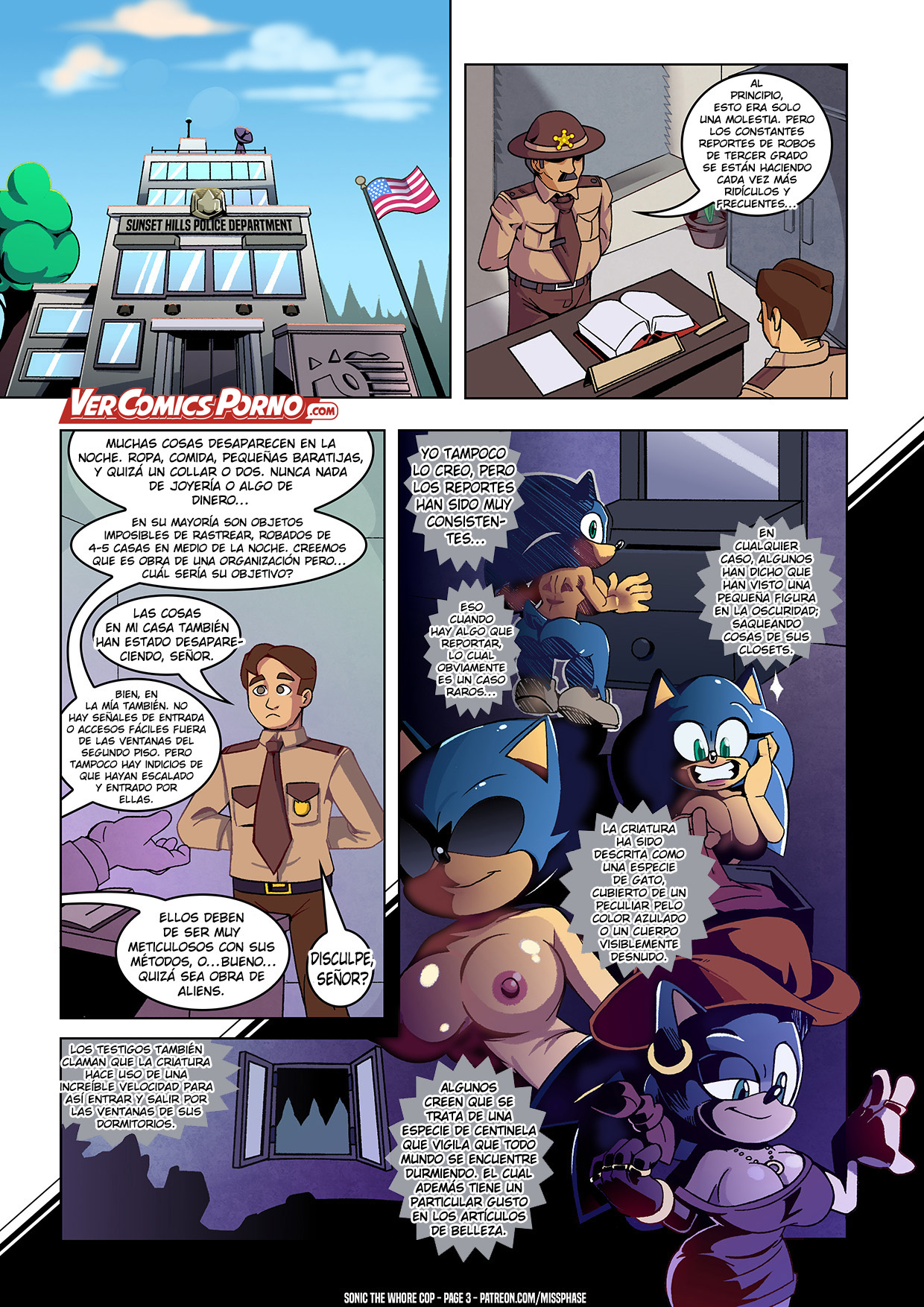 Sonic The Whore Cop image number 23