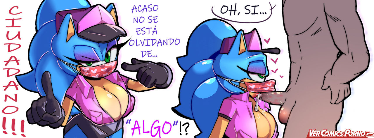 Sonic The Whore Cop image number 26