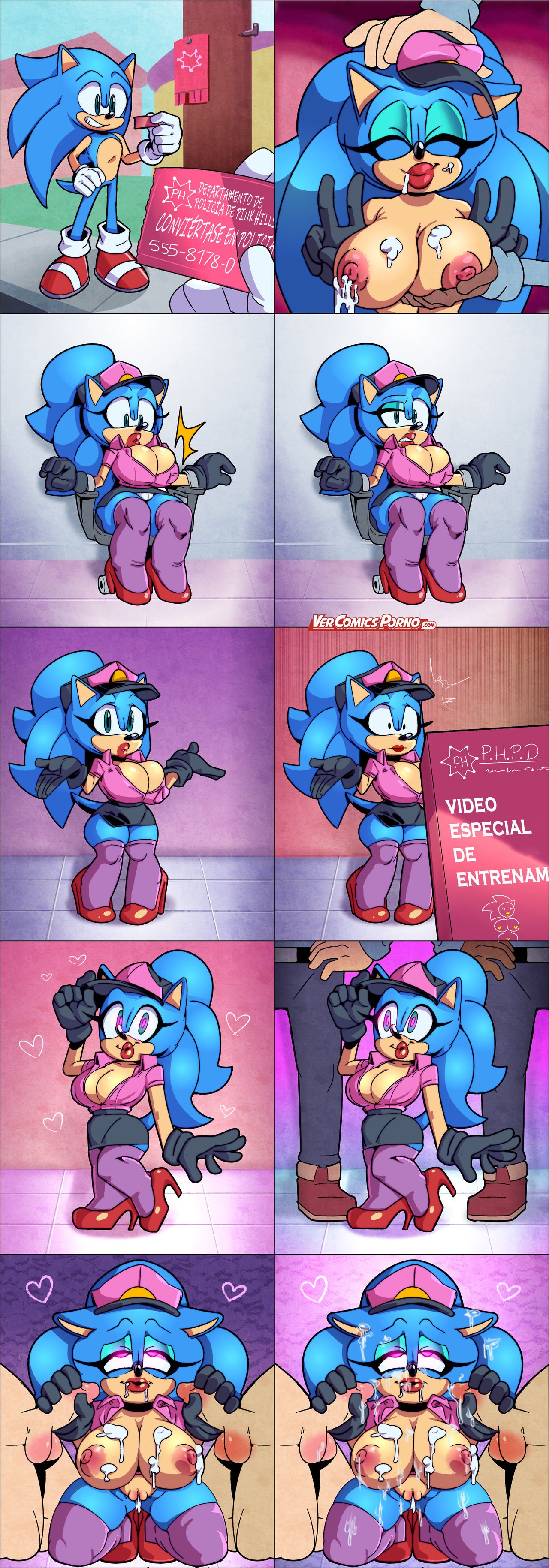 Sonic The Whore Cop image number 27