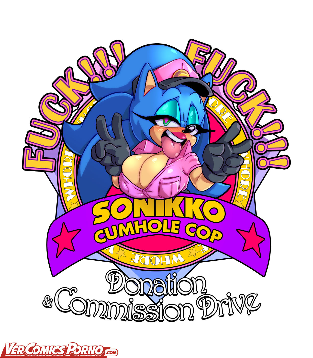 Sonic The Whore Cop image number 29
