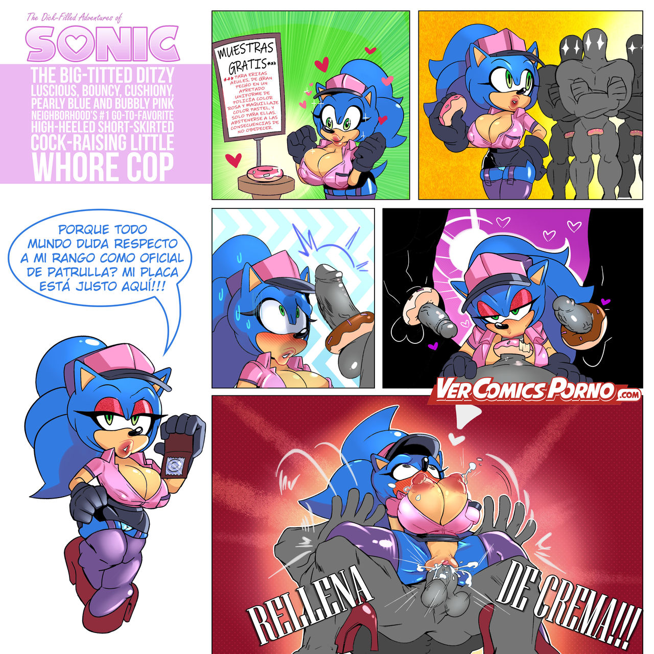 Sonic The Whore Cop image number 5