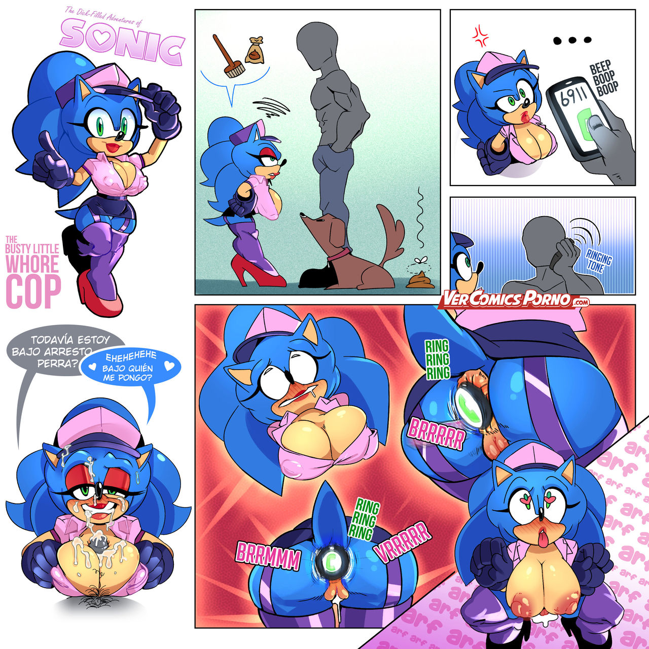 Sonic The Whore Cop image number 6