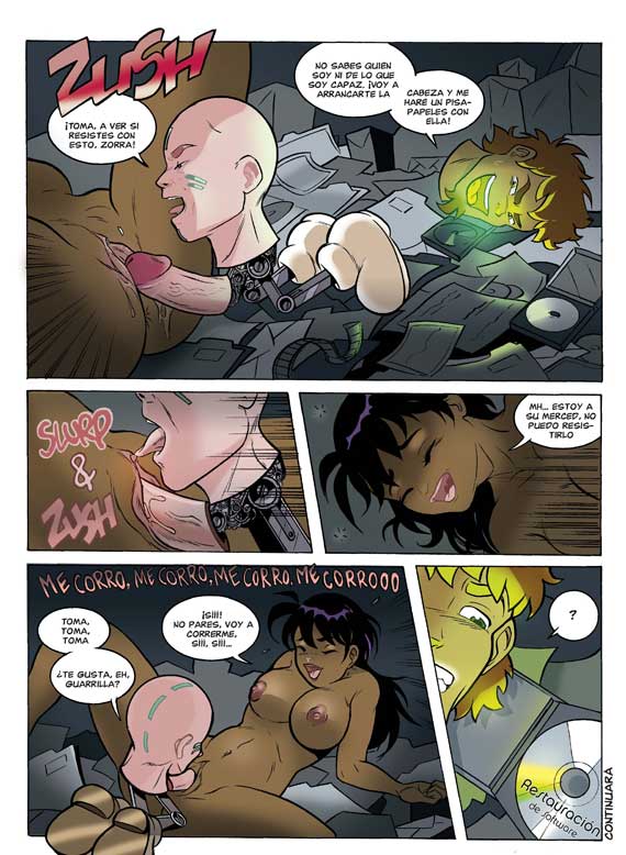 El Jueves - Pencomix - by Ismael Ferrer - Katy polvos mágicos - Misterioso agujero negro - Spanish image number 6