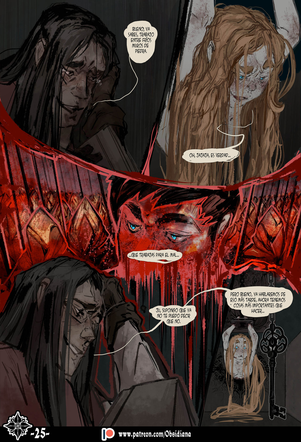 Obsidiana, flores y escalata image number 24