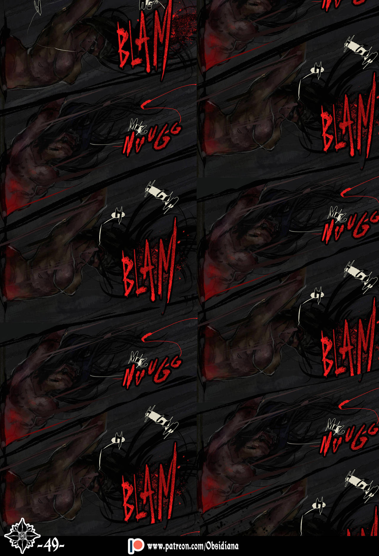 Obsidiana, flores y escalata image number 47