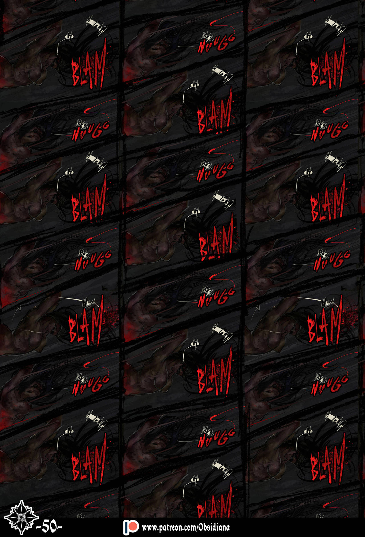 Obsidiana, flores y escalata image number 48