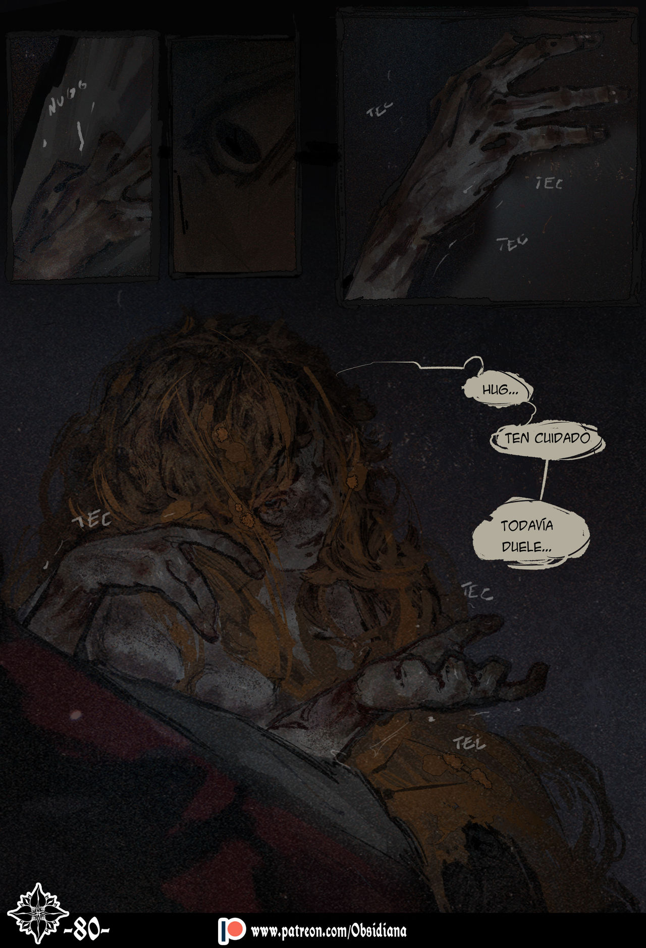 Obsidiana, flores y escalata image number 77