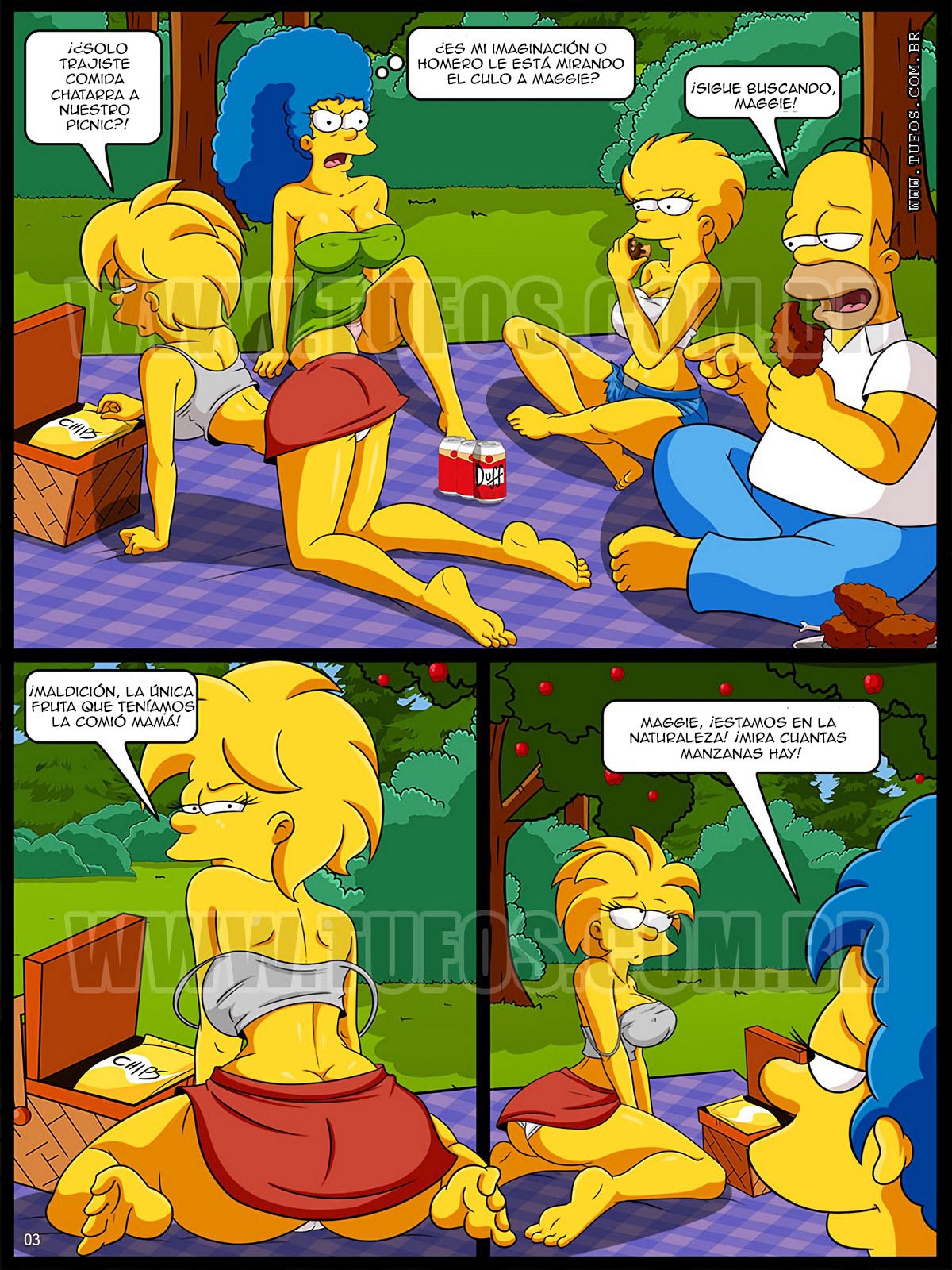Picnic Prohibido – Los Simpsons image number 2