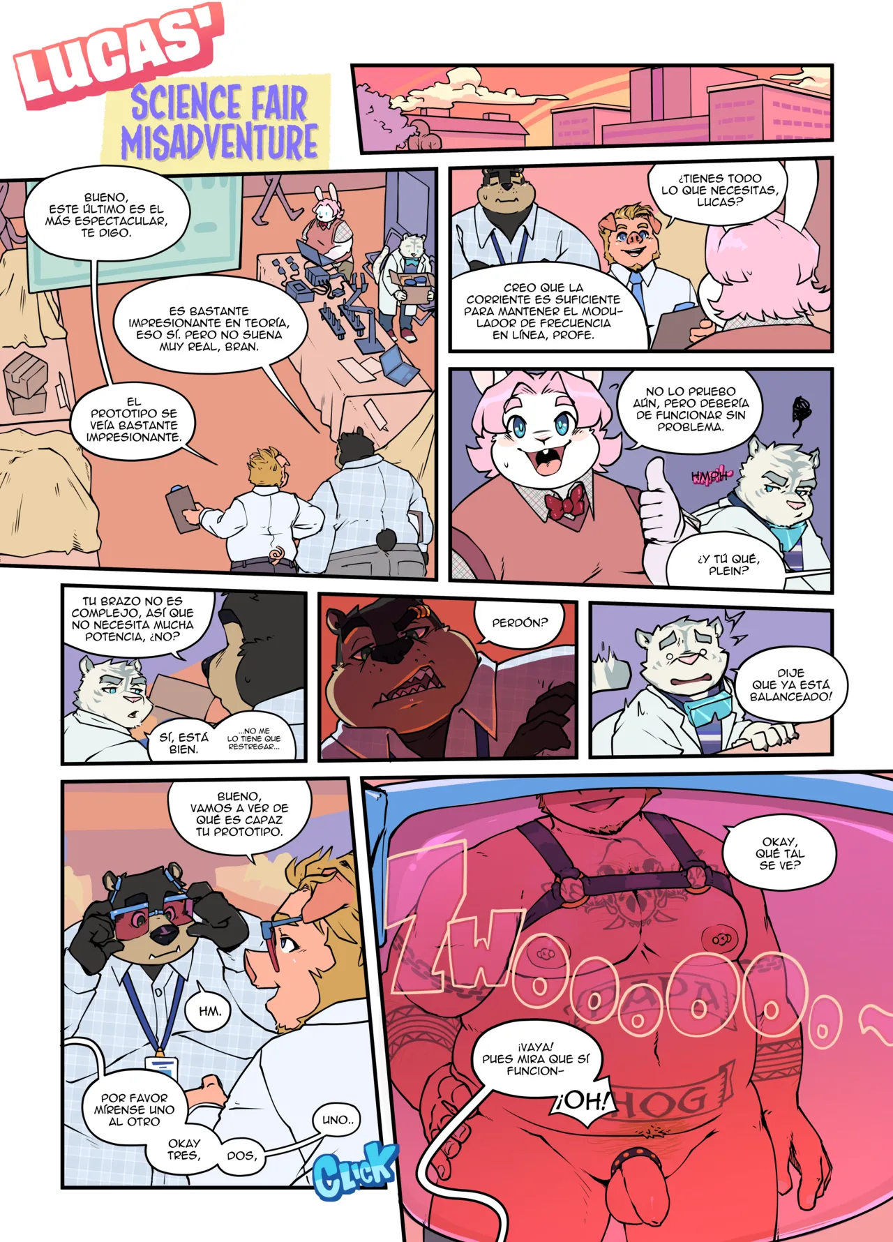 Lucas Science Fair Misadventure