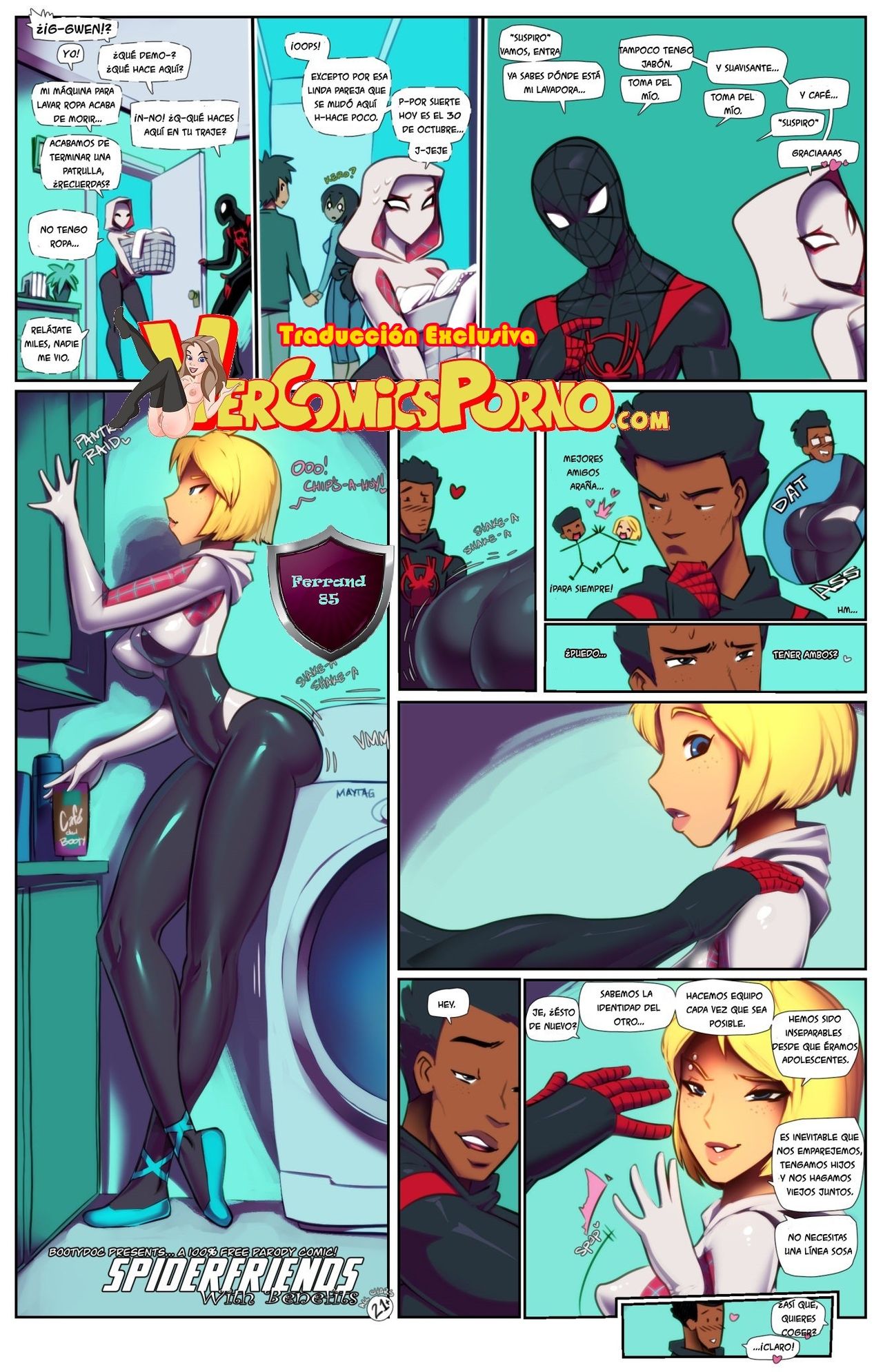 Spiderfriends with benefits