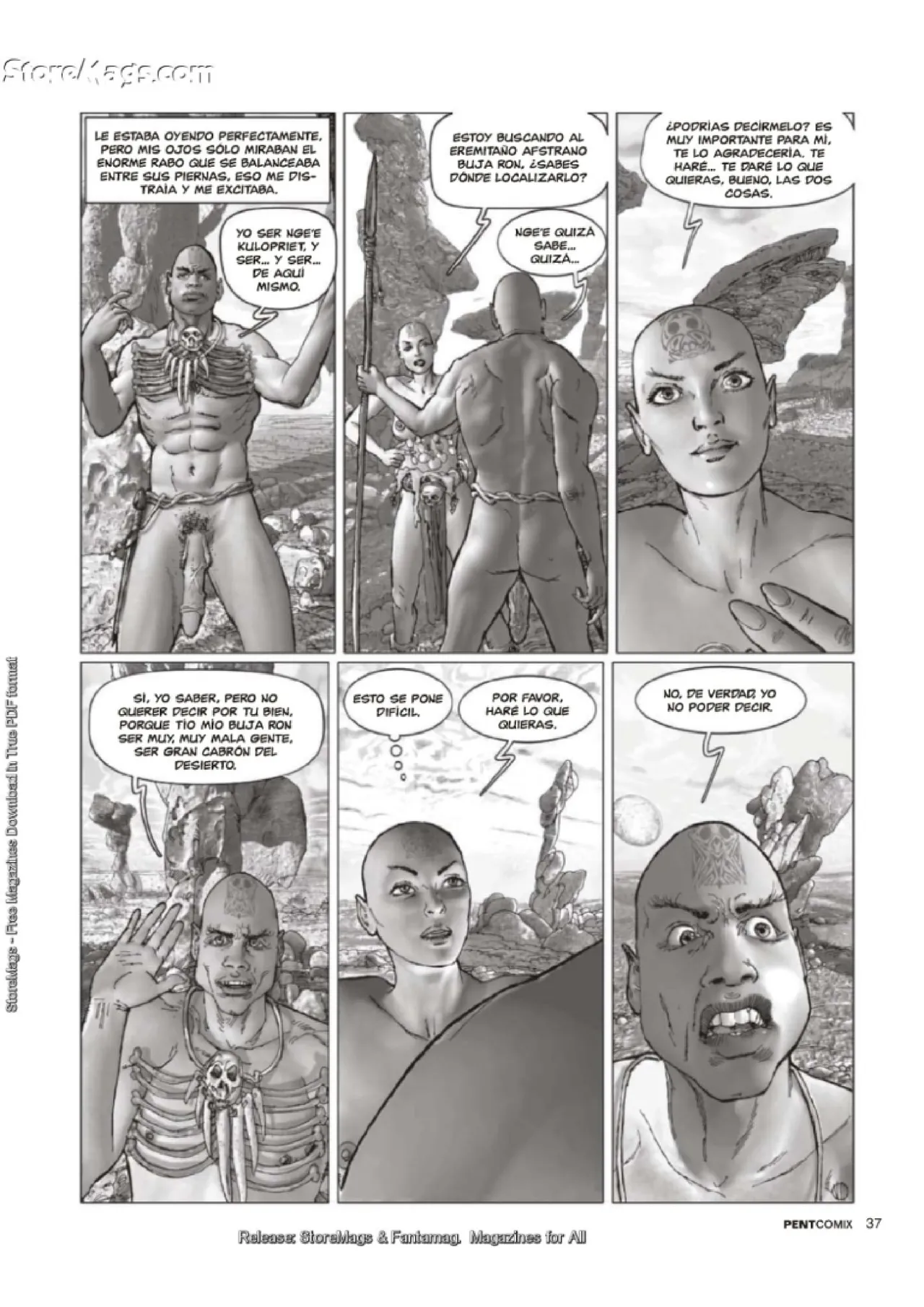 Penthouse Comix 103 image number 36