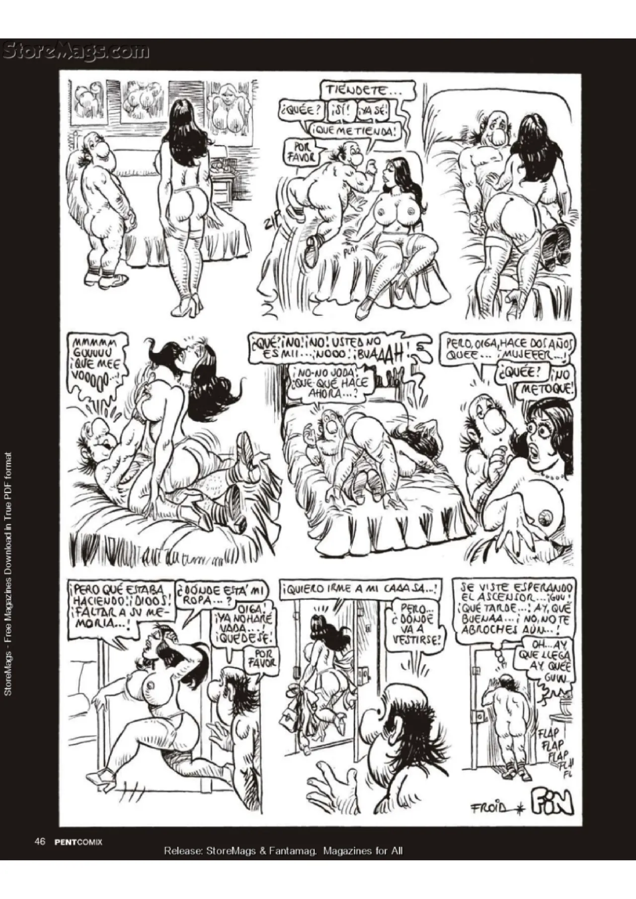 Penthouse Comix 103 image number 45