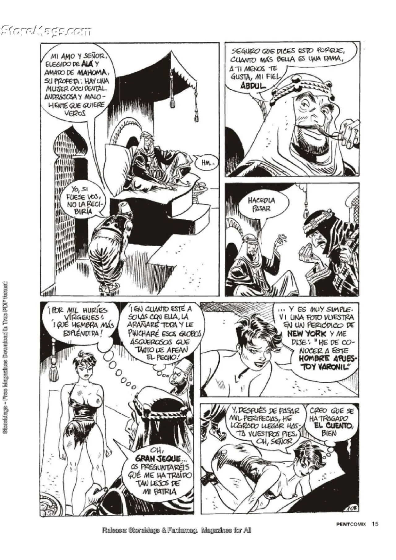 Penthouse Comix 103 image number 14