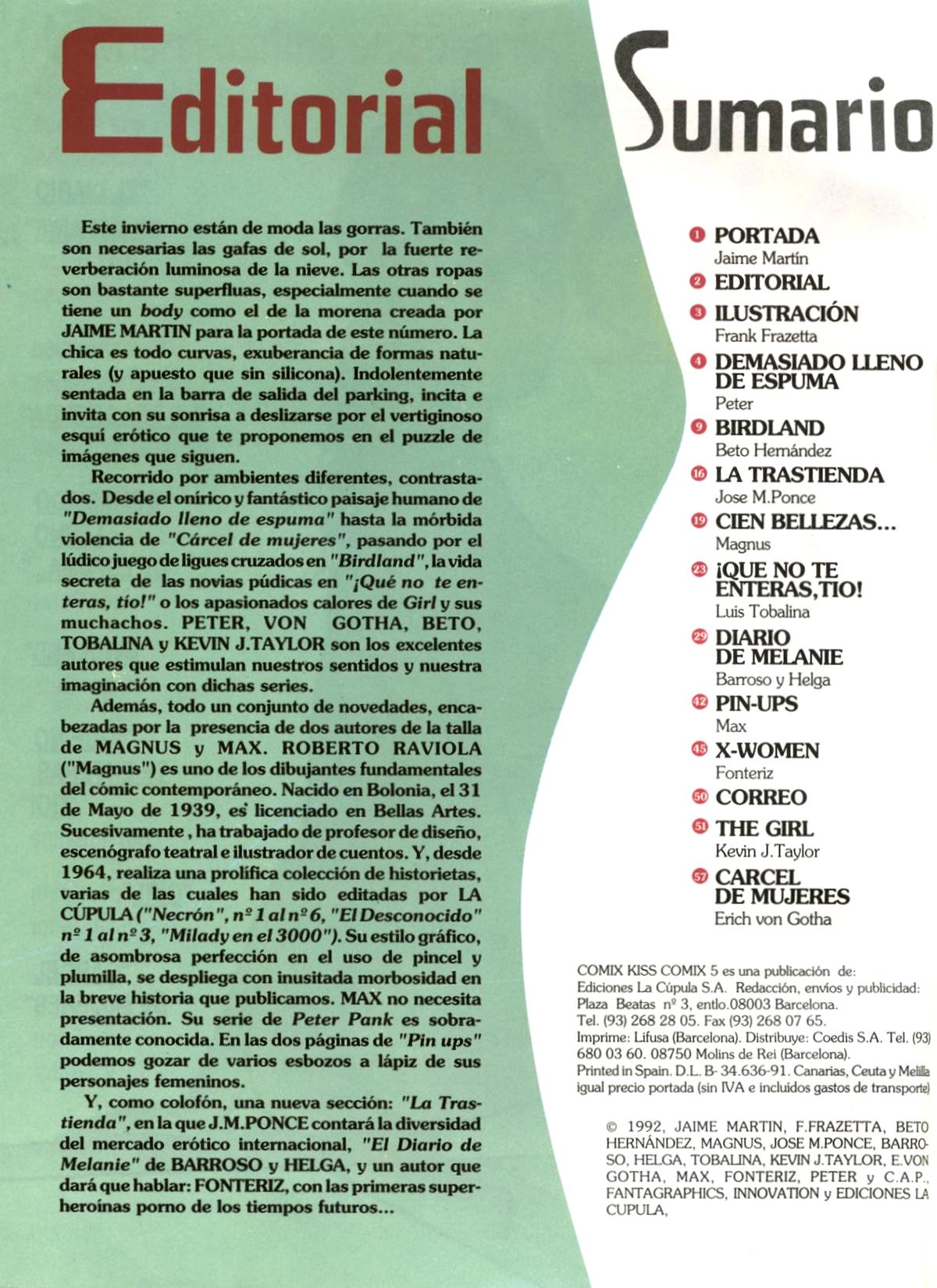 Kiss Comix 005 image number 1