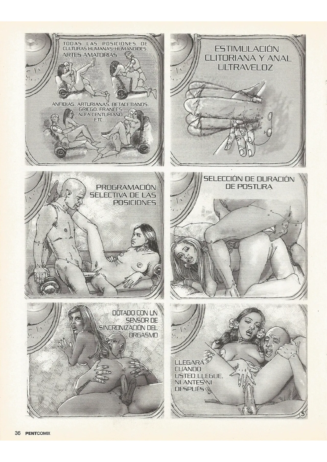 Penthouse Comix 90 image number 35
