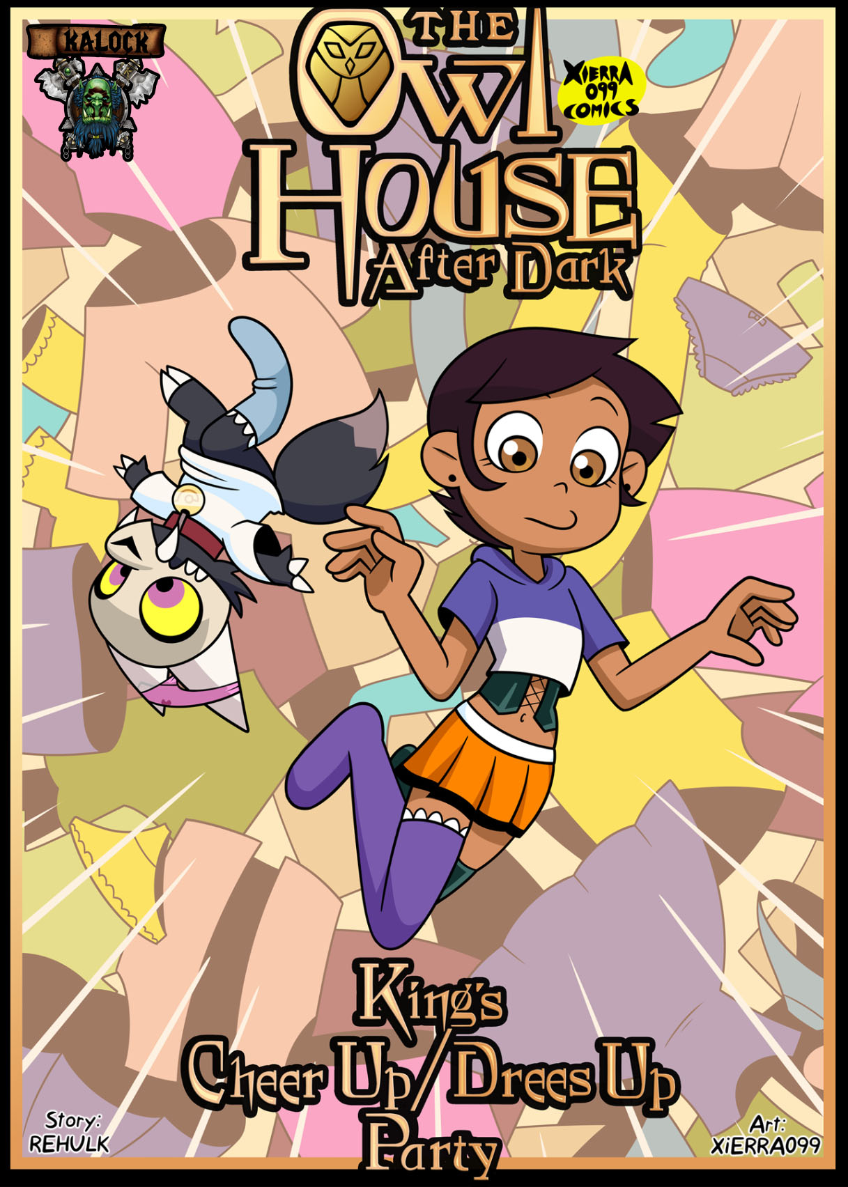 The Owl house - After Dark: Kings Cheer up/Dress up party