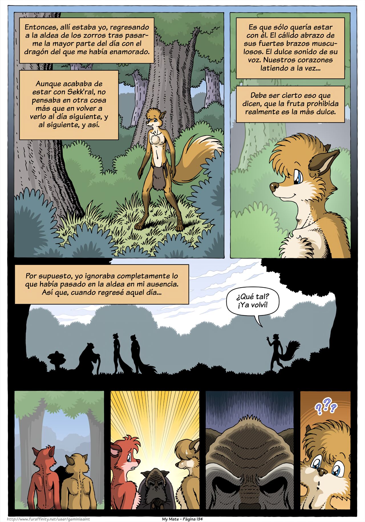 My Mate. Chapter 2 Re-scaled  Espanol image number 24