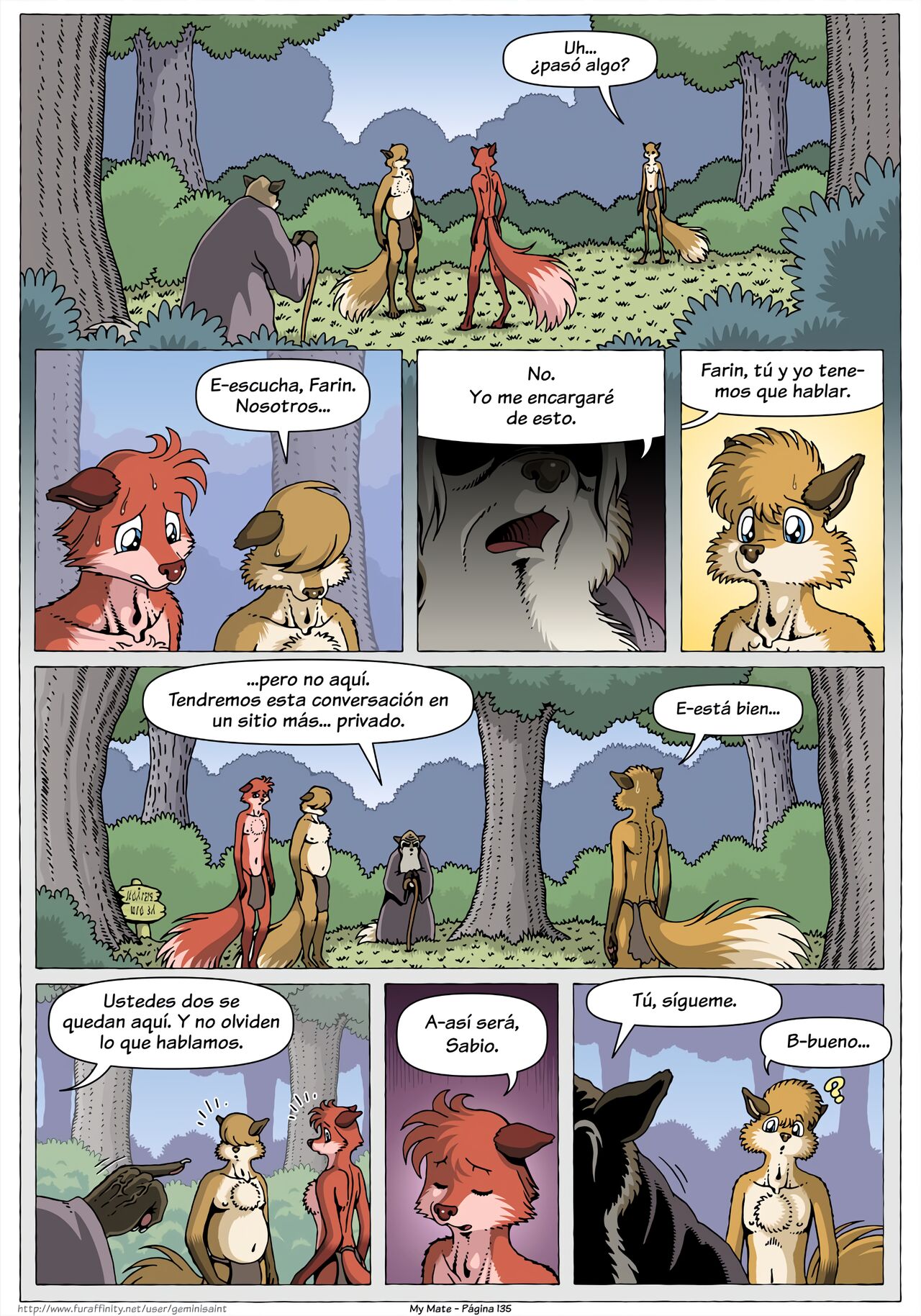 My Mate. Chapter 2 Re-scaled  Espanol image number 25