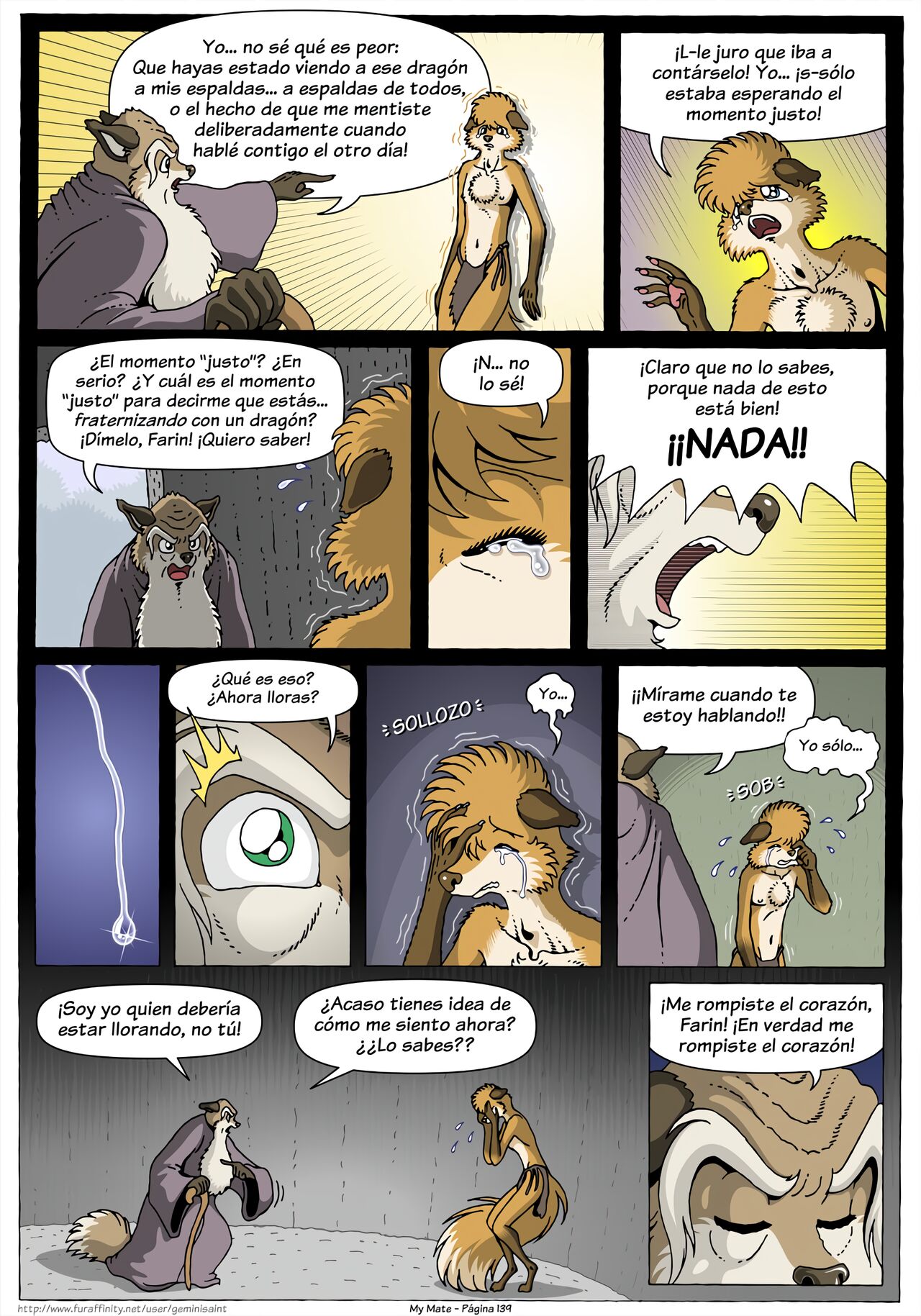 My Mate. Chapter 2 Re-scaled  Espanol image number 29