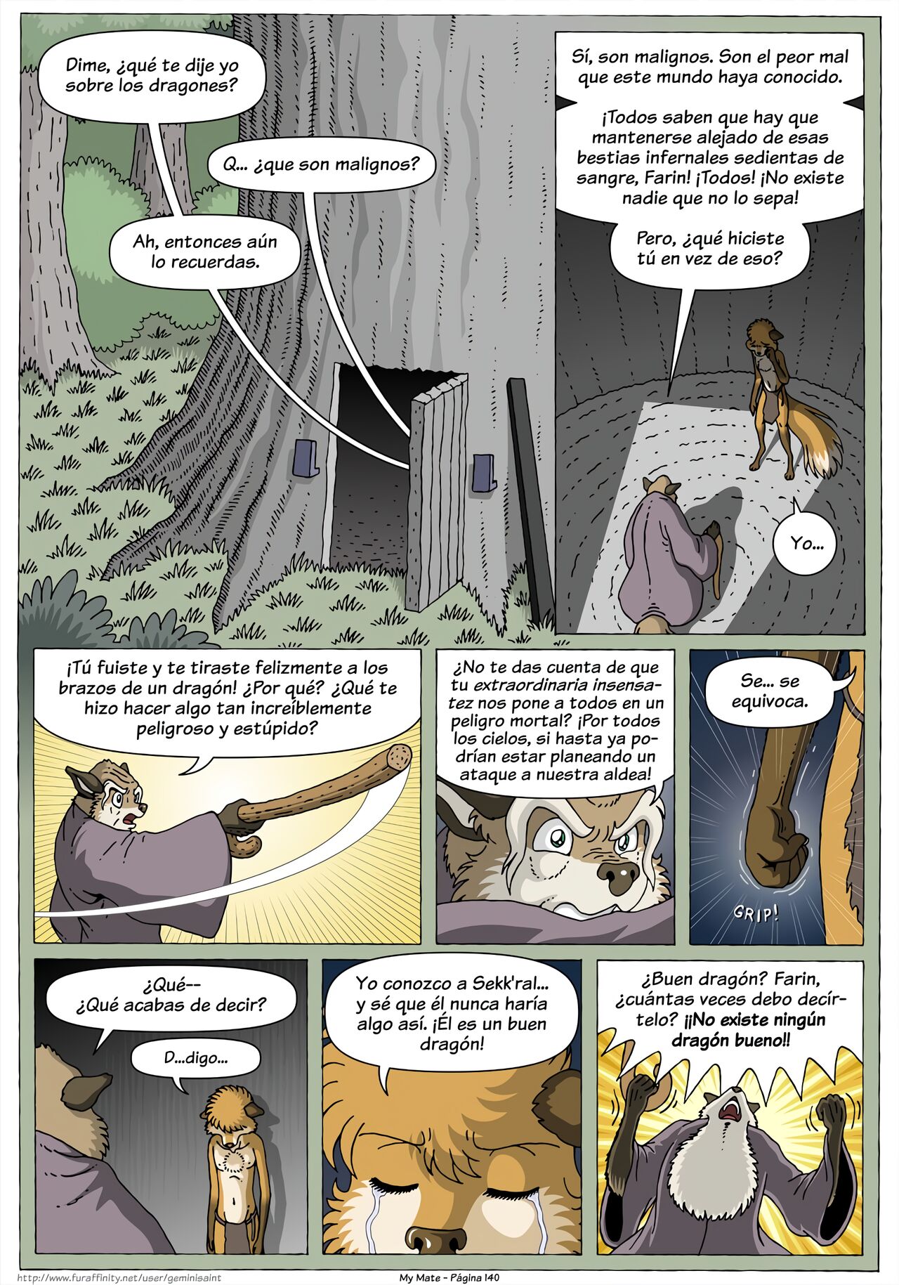 My Mate. Chapter 2 Re-scaled  Espanol image number 30