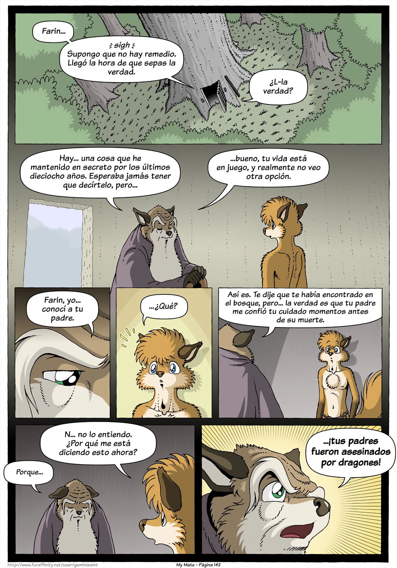 My Mate. Chapter 2 Re-scaled  Espanol image number 32