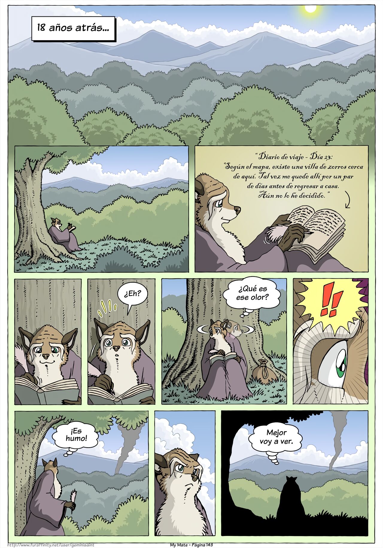 My Mate. Chapter 2 Re-scaled  Espanol image number 33