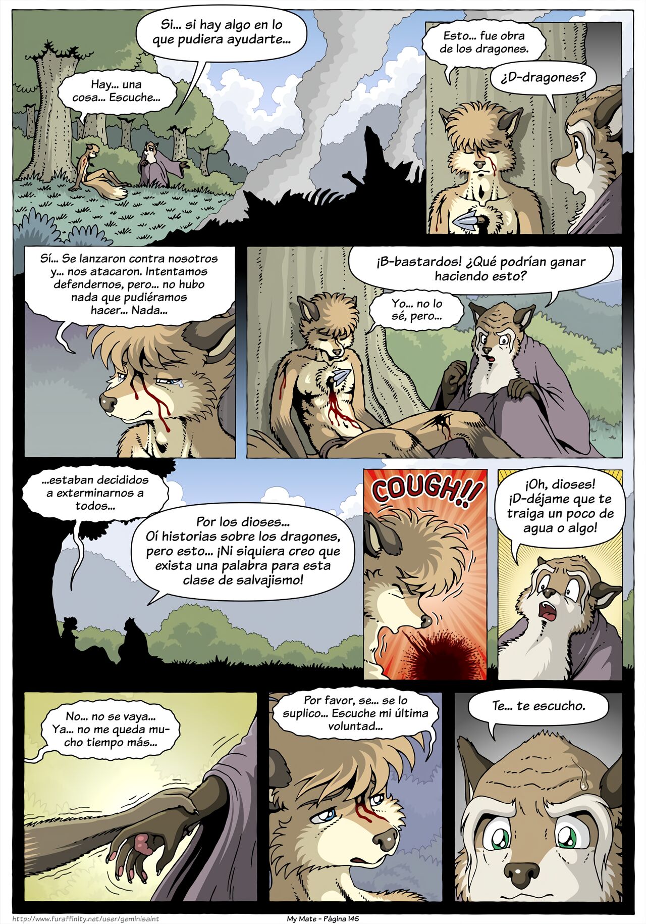 My Mate. Chapter 2 Re-scaled  Espanol image number 35