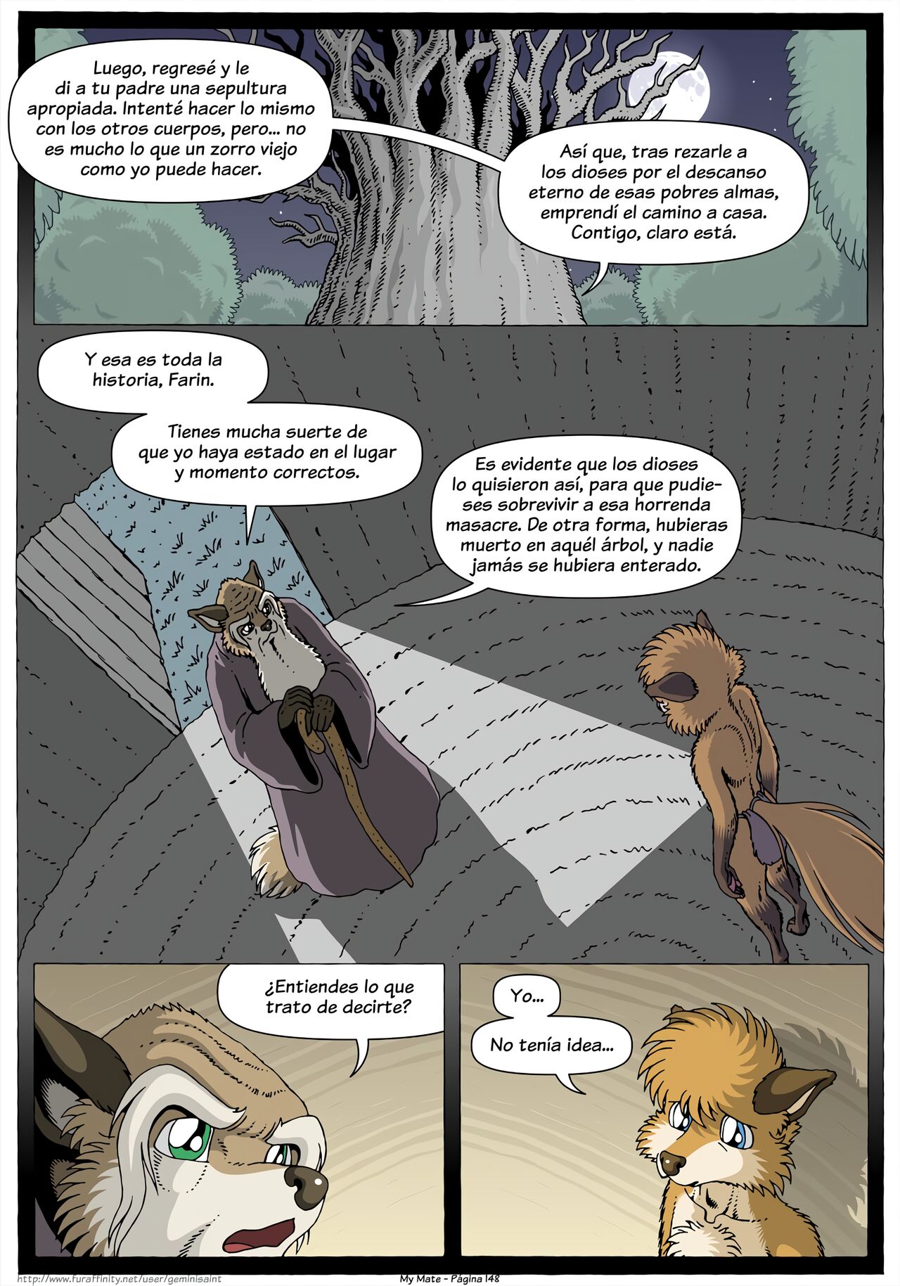 My Mate. Chapter 2 Re-scaled  Espanol image number 38