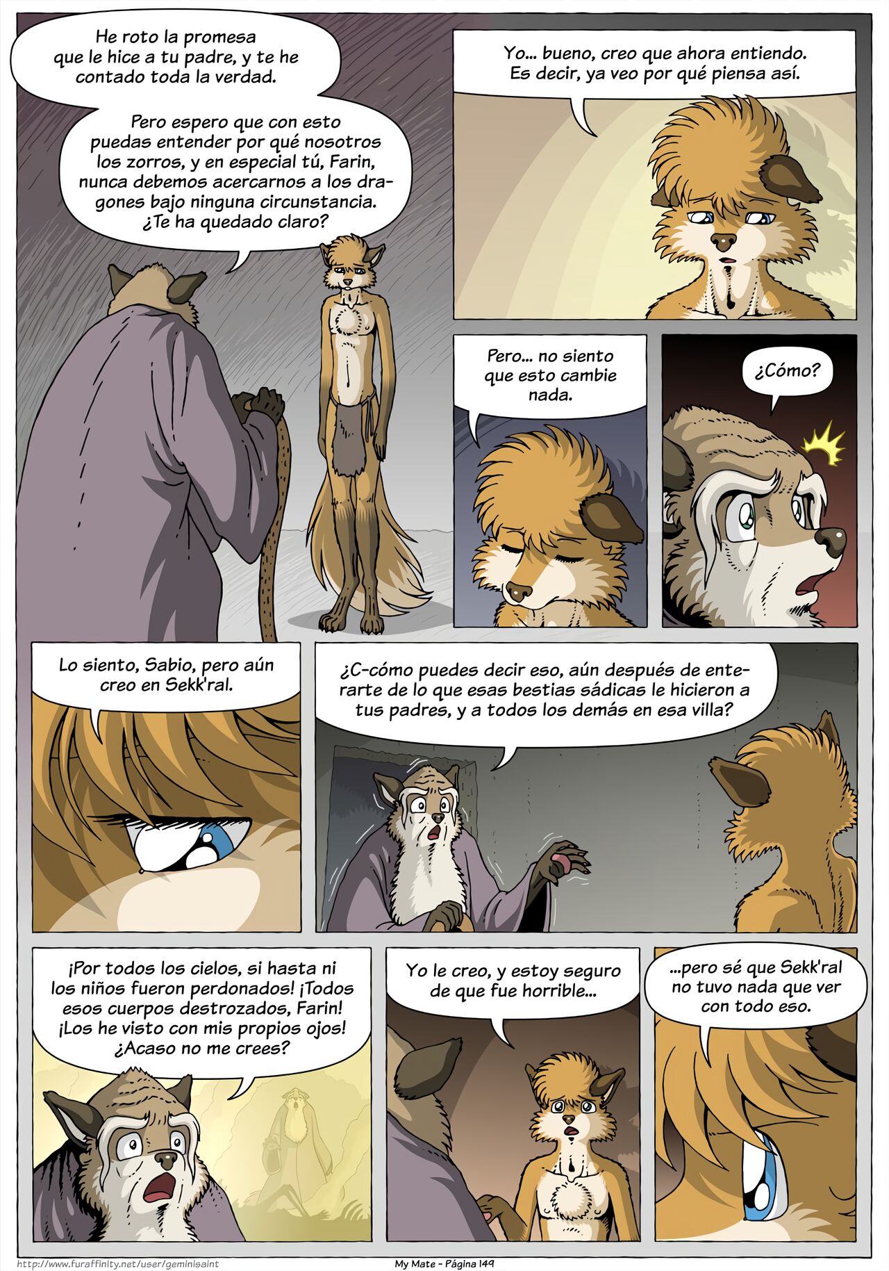 My Mate. Chapter 2 Re-scaled  Espanol image number 39
